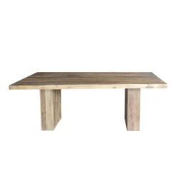 Uriger Esstisch aus Recyclingholz Teak - Etrova