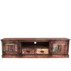 Used Look TV Board aus Altholz Jamaica im Shabby Chic