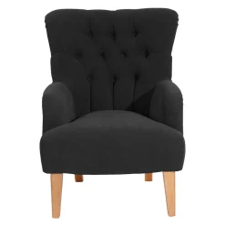 Velours-Polstersessel im Vintage Design - Fayeowa