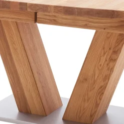 Verlängerbarer Bootsdesign Tisch aus Wildeiche - Peng