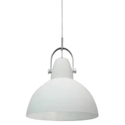 Verstellbare Hängeleuchte Bessy in Weiß