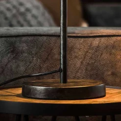 Verstellbare Tischleuchte mit Metallschirm - Liarisa