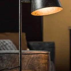 Verstellbare Tischleuchte mit Metallschirm - Liarisa