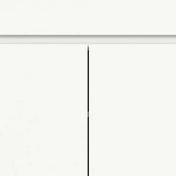 Vertiko für Schuhe in Weiß mit Dunkelgrau - Suad