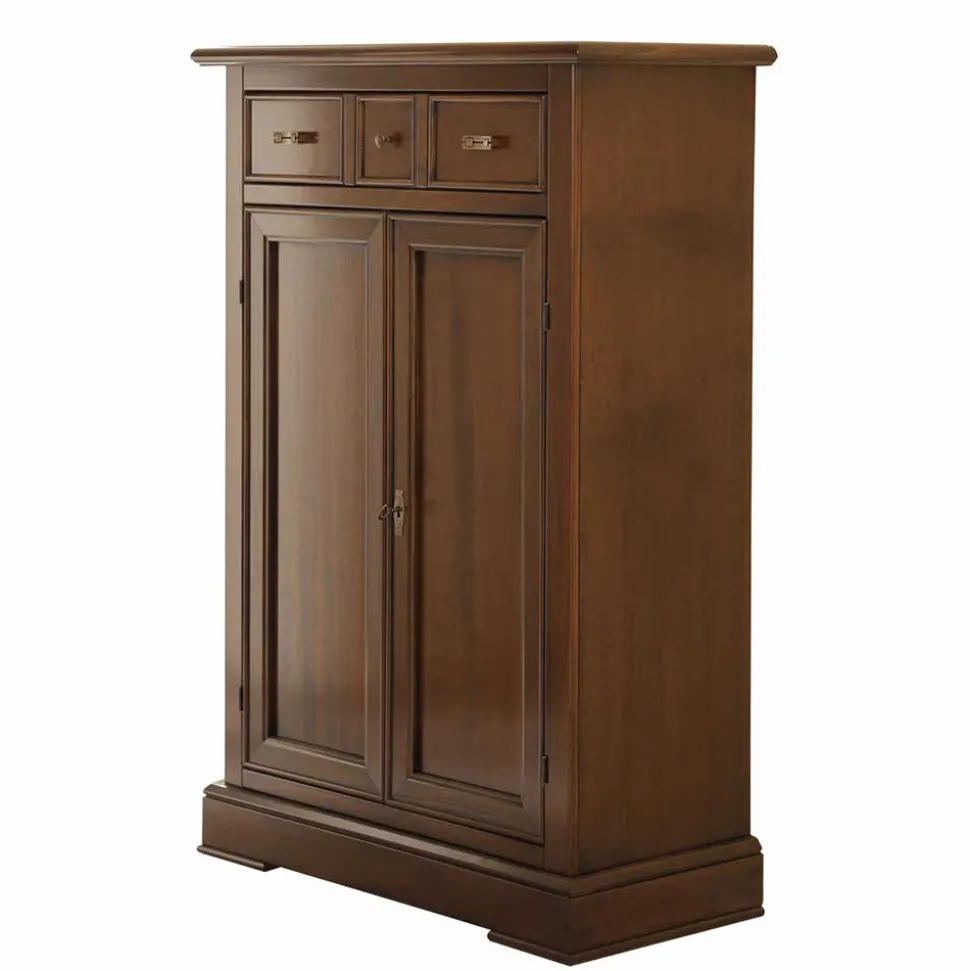 Vertiko Kommode in Walnussfarben Antik - Istefanio