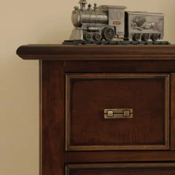 Vertiko Kommode in Walnussfarben Antik - Istefanio