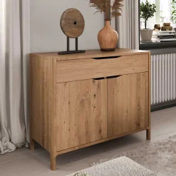 Vertiko Style Kommode aus Wildeiche - Laida