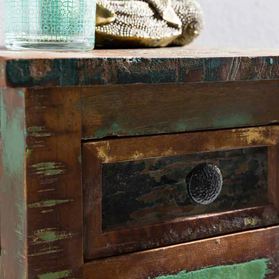 Vintage Ablagetisch Dencig mit Schublade