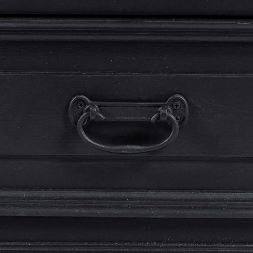 Vintage Couchtisch mit Schubladen & Ablage - Niovan