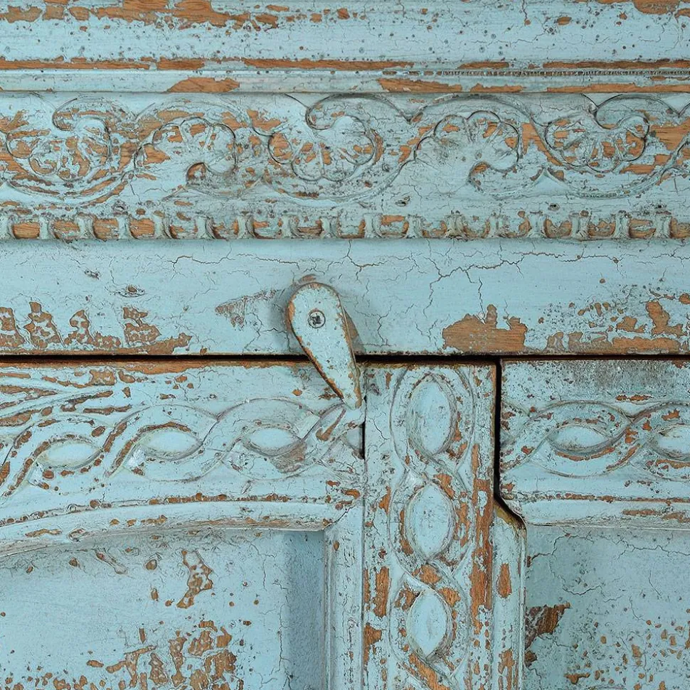 Vintage Design Anrichte in Türkis - Canopuss