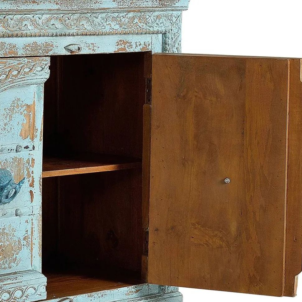 Vintage Design Anrichte in Türkis - Canopuss