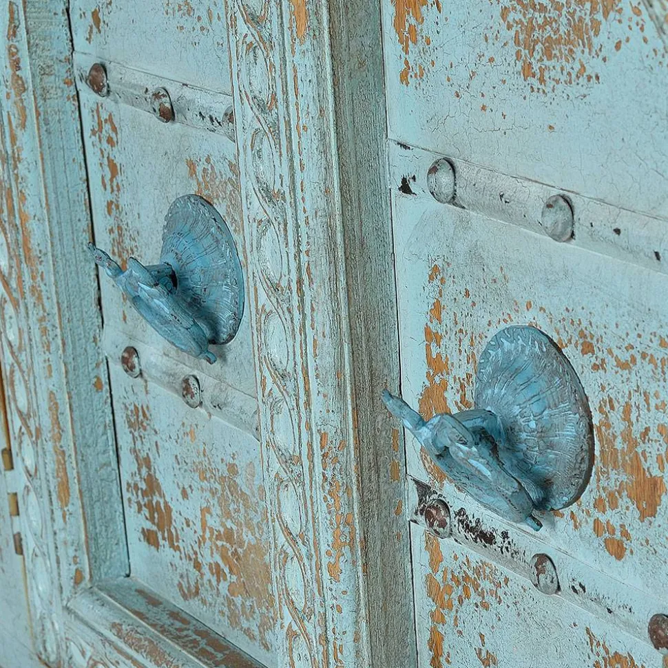 Vintage Design Anrichte in Türkis - Canopuss