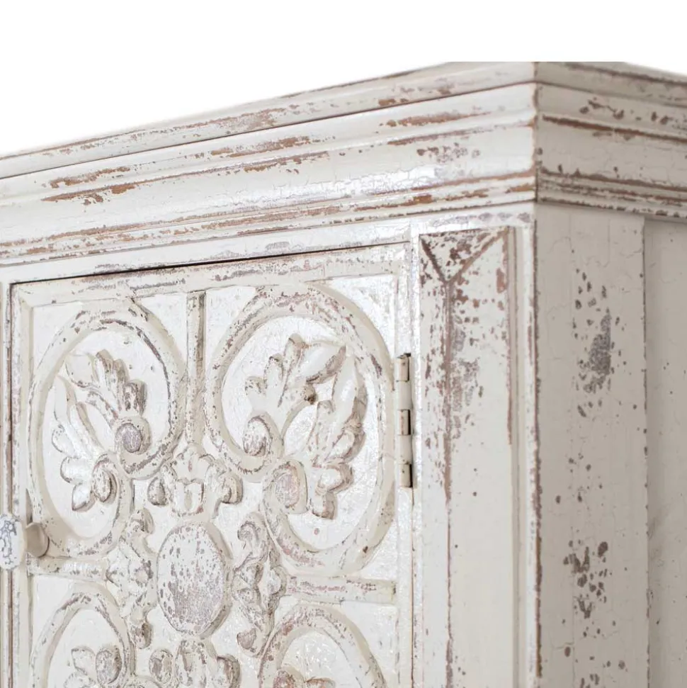 Vintage Design Konsolentisch mit drei Türen - Perolyn