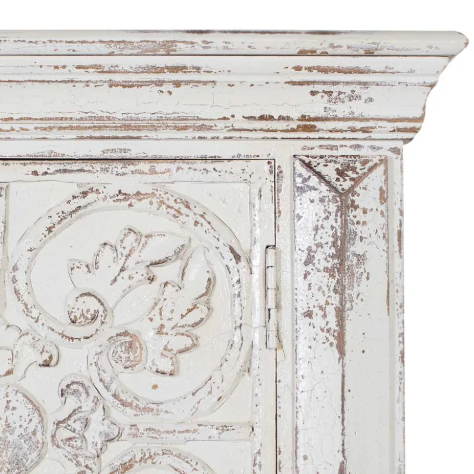 Vintage Design Konsolentisch mit drei Türen - Perolyn