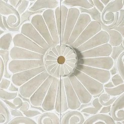 Vintage Design Sideboard aus Mango Massivholz - Triboot