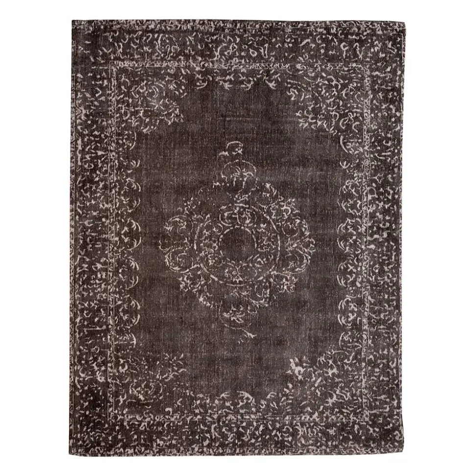 Vintage Design Teppich in Anthrazit - Rocks