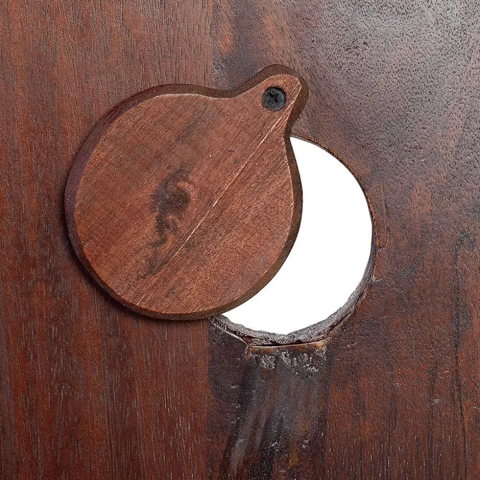 Vintage Design TV Kommode in White Wash - Uladan