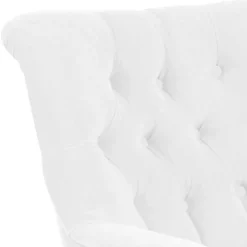 Vintage Designsessel in Creme und Buche - Ardit