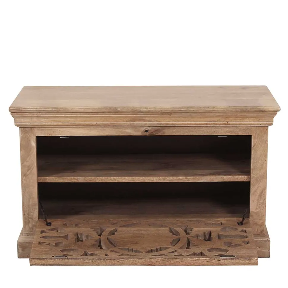 Vintage Dielenmöbel mit Schnitzereien - Runiasa (fünfteilig)