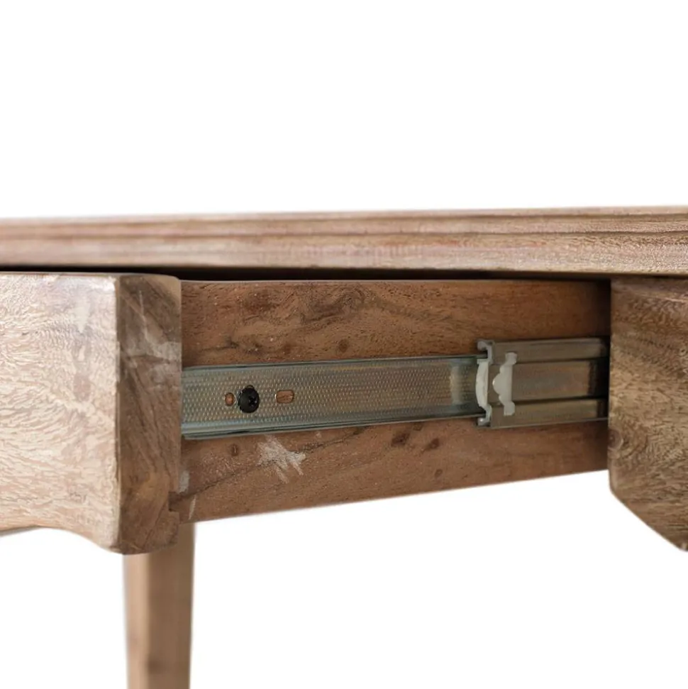 Vintage Landhaus Schreibtisch aus Akazieholz - Lalinges