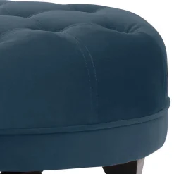 Vintage Polstersessel & Hocker - Akper (zweiteilig)