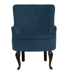 Vintage Polstersessel & Hocker - Akper (zweiteilig)