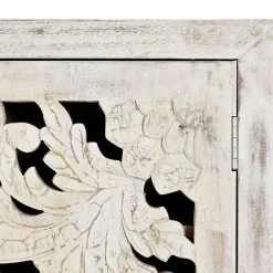 Vintage Schrank in Mangoholz White Wash - Fudorus