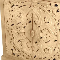 Vintage Türen Kommode mit floralem Ornament - Runiasa