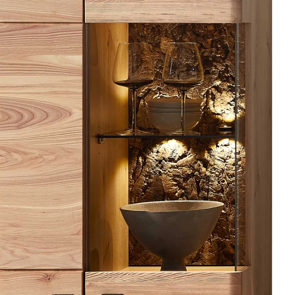 Vitrine in Esche und Wildeiche - Cassna