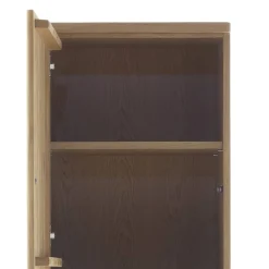 Vitrine in Wildeiche teilmassiv - Dagmy