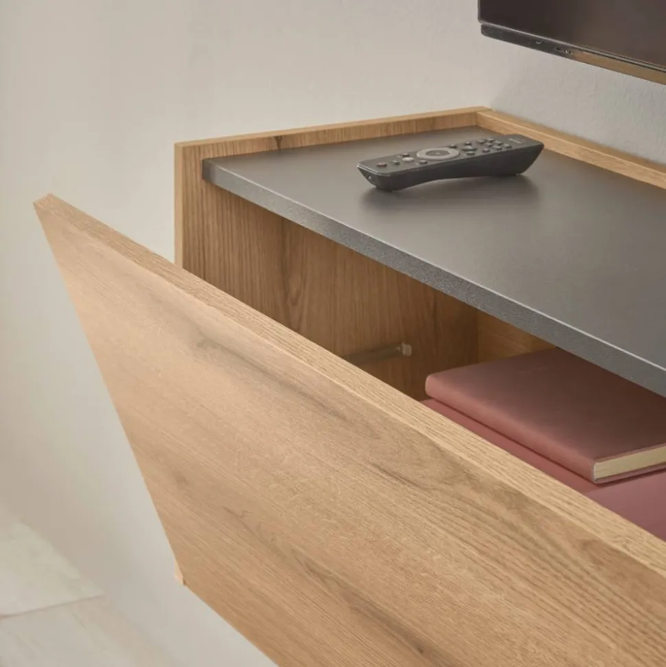 Vitrine und Hängeschränke Set - Colomania (dreiteilig)