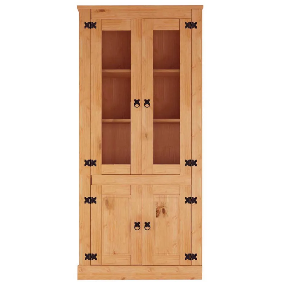 Vitrinenschrank im Mexikanischen Landhaus Look - Chrysa