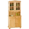 Vitrinenschrank Nabrosia im Landhausstil