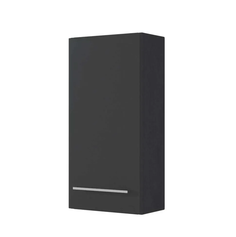 Wand Bad Möbel Kombi in Grau - Estregos (sechsteilig)