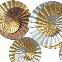 Wand Dekoration aus Metall Kreisen - Enegal