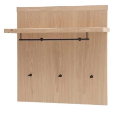 Wand Hängegarderobe in Eiche Bianco - Arkadiuz