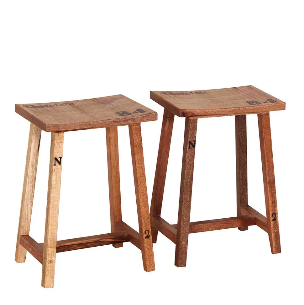 Wand Klapptisch & Hocker Set - Indri (dreiteilig)