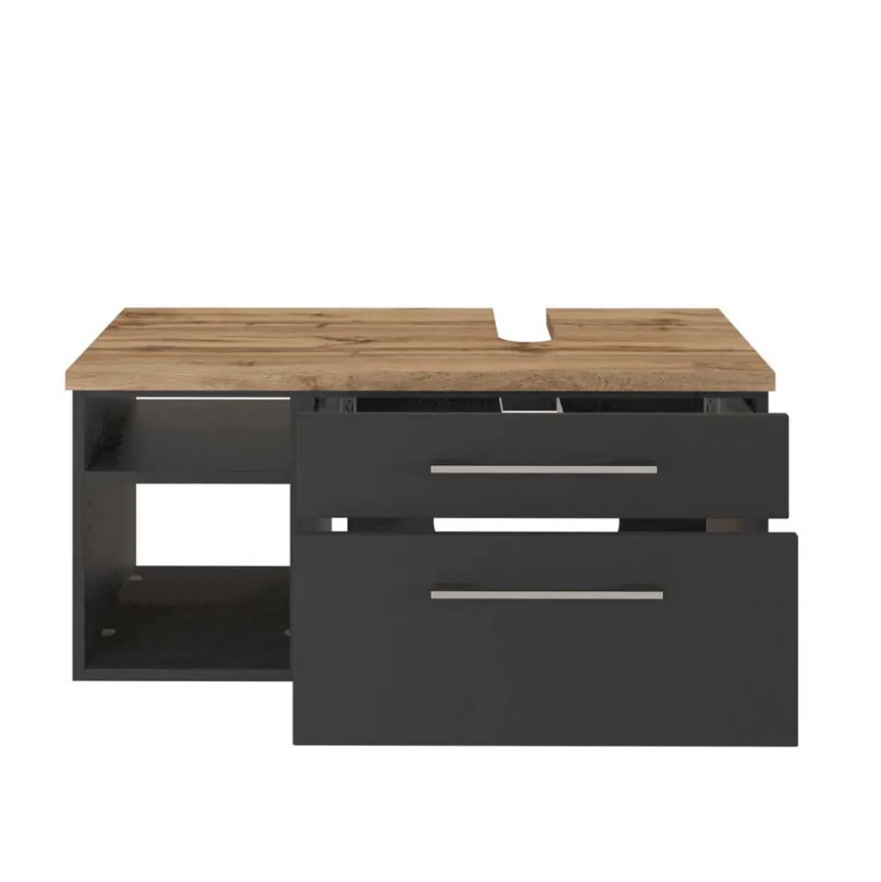 Wand Waschbecken Unterschrank 90x41 cm - Estregos