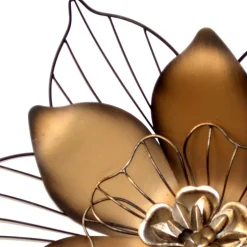 Wanddekoration aus Metall Blüte - Vien