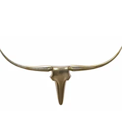 Wanddekoration Stier Kopf in Gold - Fantast