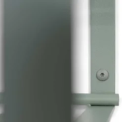 Wand-Garderobe aus Stahl in Graugrün - Satroni