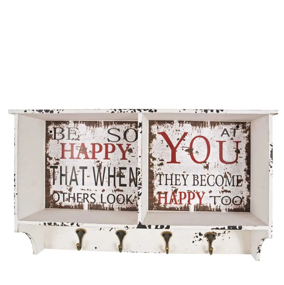 Wandgarderobe Esther im Shabby Chic Look