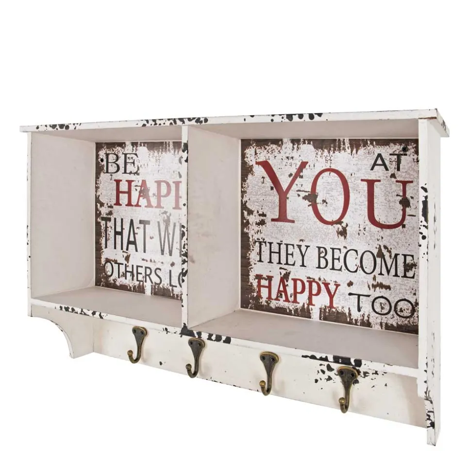 Wandgarderobe Esther im Shabby Chic Look