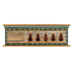 Wandgarderobe handbemalt - Vareza