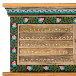 Wandgarderobe handbemalt - Vareza