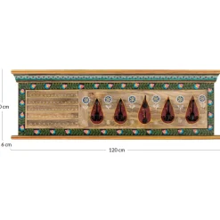 Wandgarderobe handbemalt - Vareza