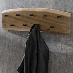 Wandgarderobe mit neun Kleiderhaken - Varabera