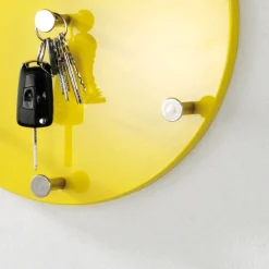 Wandgarderobe Sanja in Gelb Hochglanz