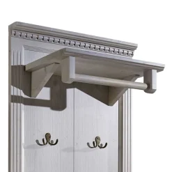 Wandgarderobe Vranoria in Hellgrau