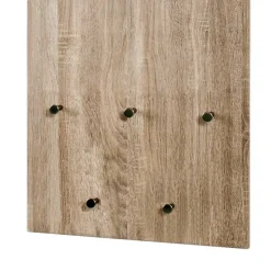 Wandgarderoben Paneel Uzyna in Eiche Trüffel Dekor